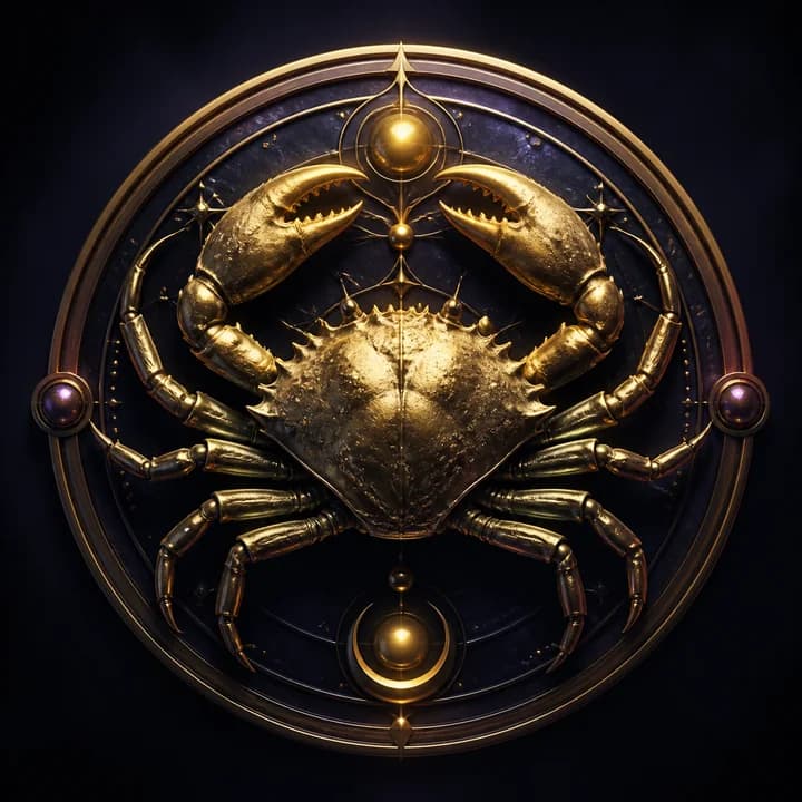 Cancer celestial zodiac artwork